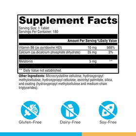 Flacon de XYMOGEN Melatonin CR avec étiquette
