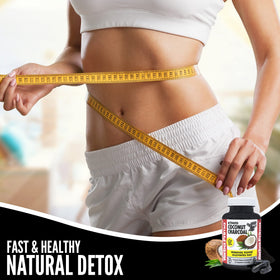 Flacon de Yerba Prima Charbon Actif de Coco avec capsules