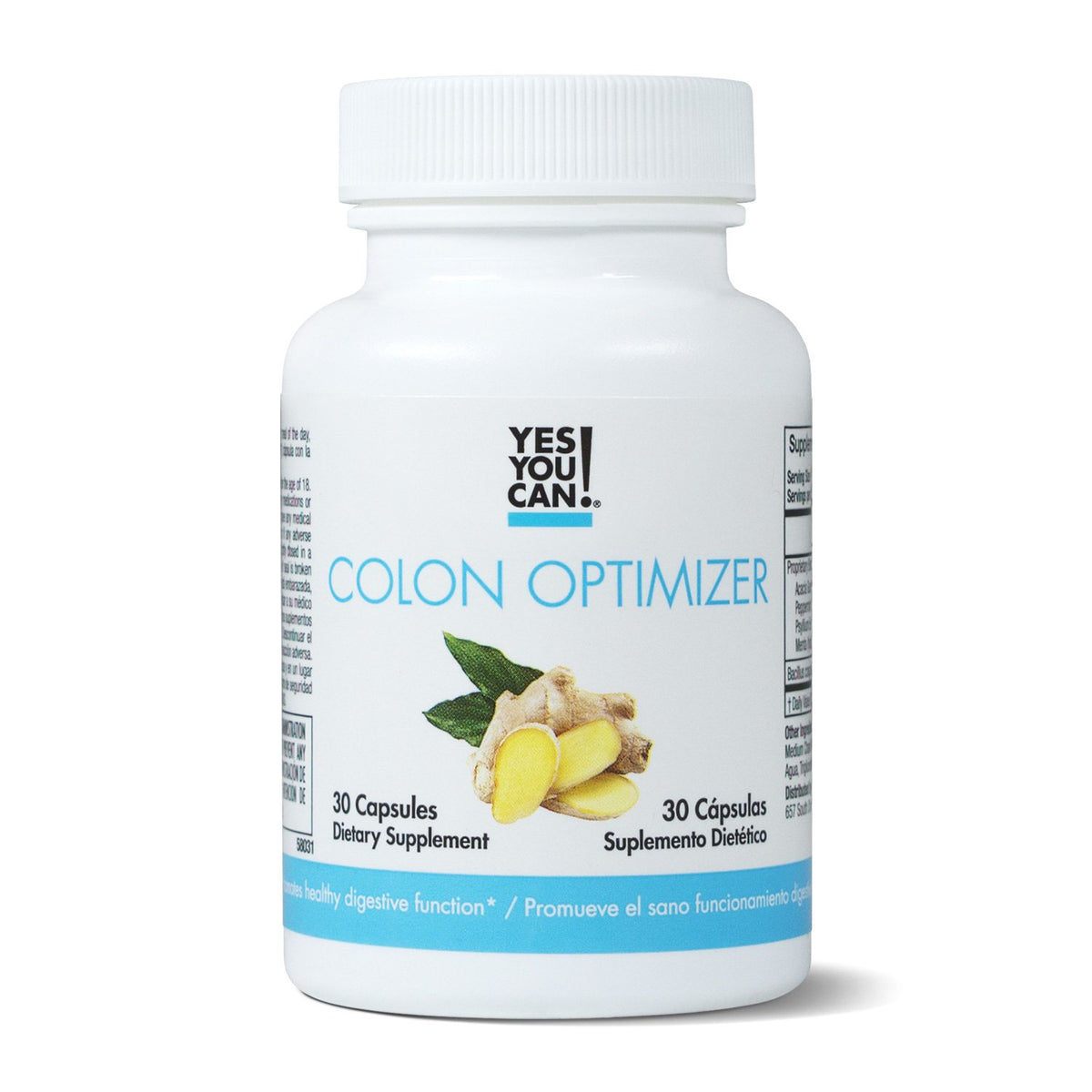 Flacon de Yes You Can! Complément Alimentaire Probiotiques 30 Capsules