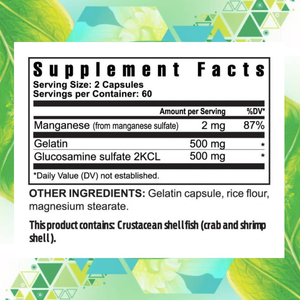 Flacon de Youngevity Gluco-Gel 120 capsules vue de côté