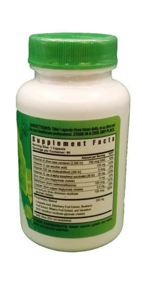 Flacon de Youngevity Selenium Ultime avec étiquette détaillée