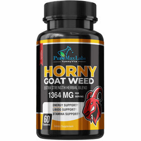 Flacon de YUMMYVITE Mélange Horny Goat Weed Extra Fort 120 Capsules