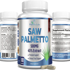 Flacon de YUMMYVITE Saw Palmetto 45% Extrait 100 capsules
