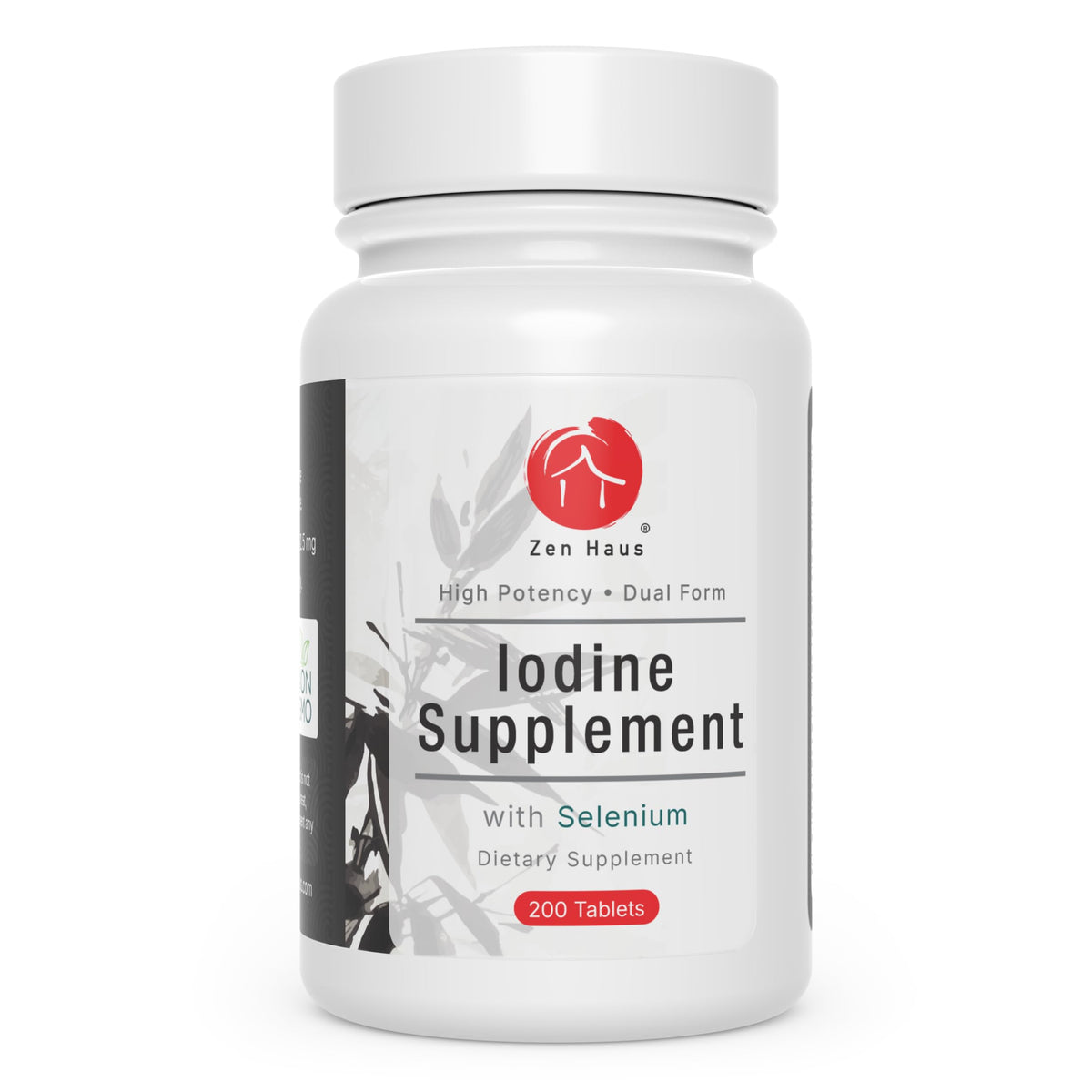 Flacon de Zen Haus 12,5 mg Iode avec Sélénium, devant