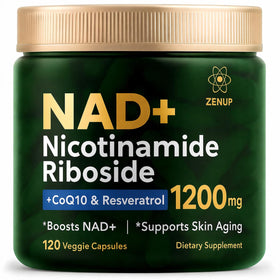 Flacon de ZenUP Complément Alimentaire NAD 1200mg avec capsules végétales