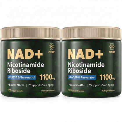 Flacon de ZenUP Complément NAD+ 1100mg avec 120 capsules