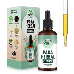 Flacon de zestyfit Para Purge 8-en-1 Gouttes Liquides 60 mL vue de face