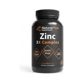 Flacon de Zinc 3X Complex Natural Flow 120 capsules