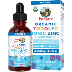 Flacon de zinc liquide MARYRUTH'S pour enfants, 60 gouttes, saveur baie