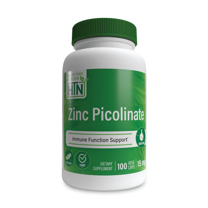 Flacon de Zinc Picolinate 75mg - 100 capsules végétales