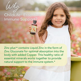 Flacon de Zinc Plus liquide CHILDLIFE ESSENTIALS