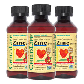 Flacon de Zinc Plus Liquide CHILDLIFE ESSENTIALS 4 Fl Oz avant