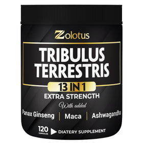 Flacon de Zolotus Complément Alimentaire 13-en-1 avec 120 capsules