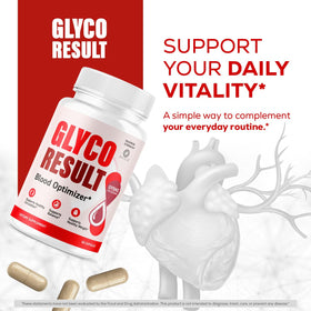 Flacon des capsules Glyco Result OVICIA avec étiquette
