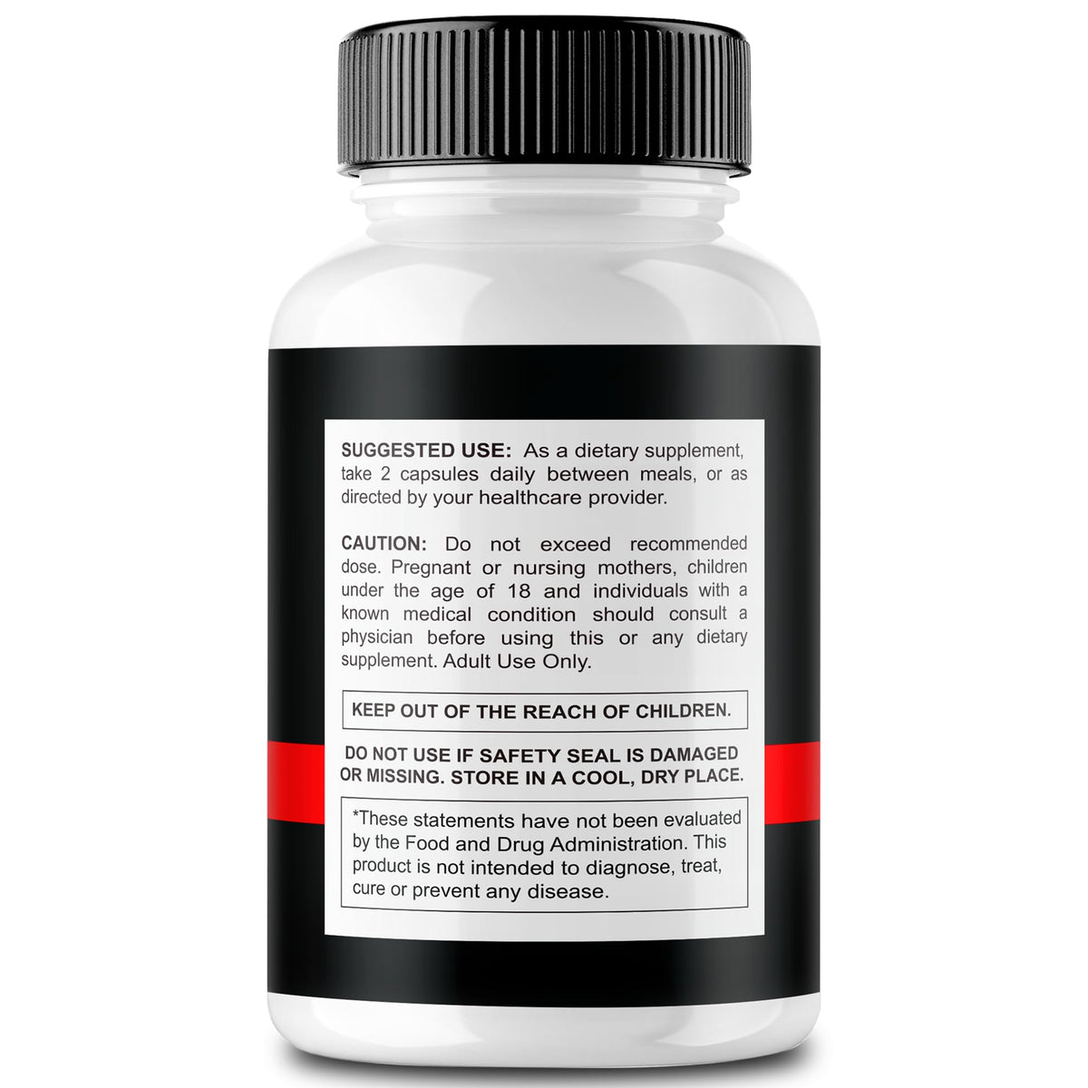 Flacon des capsules Prolong Power Wellnessesity sur une surface blanche
