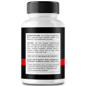 Flacon des capsules Prolong Power Wellnessesity sur une surface blanche