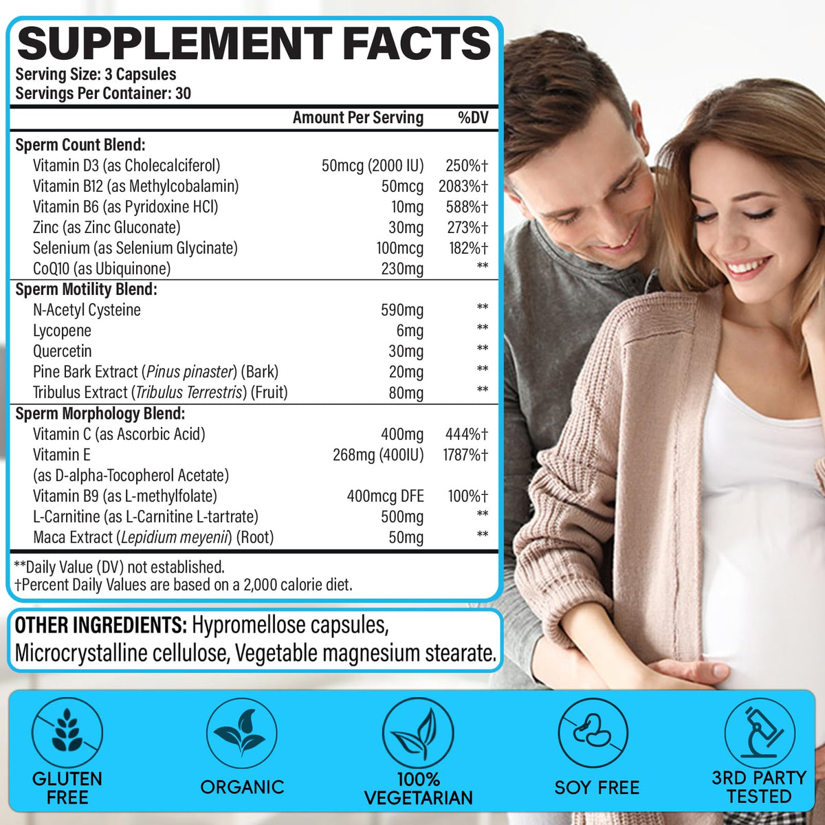 Flacon des compléments Chisytkiy avec étiquette et capsules