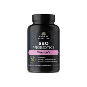Flacon des SBO Probiotics Femmes d'Ancient Nutrition, 60 capsules