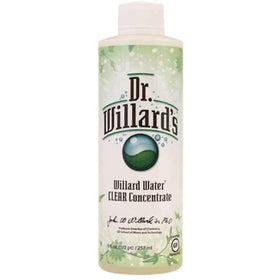 Flacon du Concentré Clair Willard Water avec étiquette et bouchon