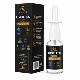 Flacon en verre de MEAYE Spray Selank/Semax 10ml face avant