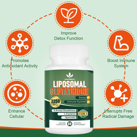 Flacon et gélules de Glutathion Liposomal Spliferkou