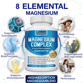 Flacon ETUIH Magnésium 1000mg avec étiquette visible