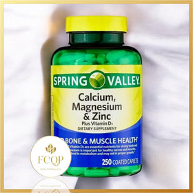 Flacon FCQP de 250 comprimés de Calcium Magnésium Zinc