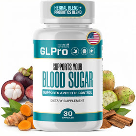Flacon GLPro de Nature’s NutriWave avec 30 capsules
