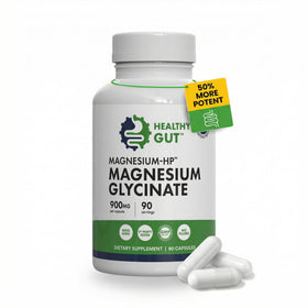Flacon Healthy Gut Magnésium-HP avec 90 capsules de magnésium glycinate