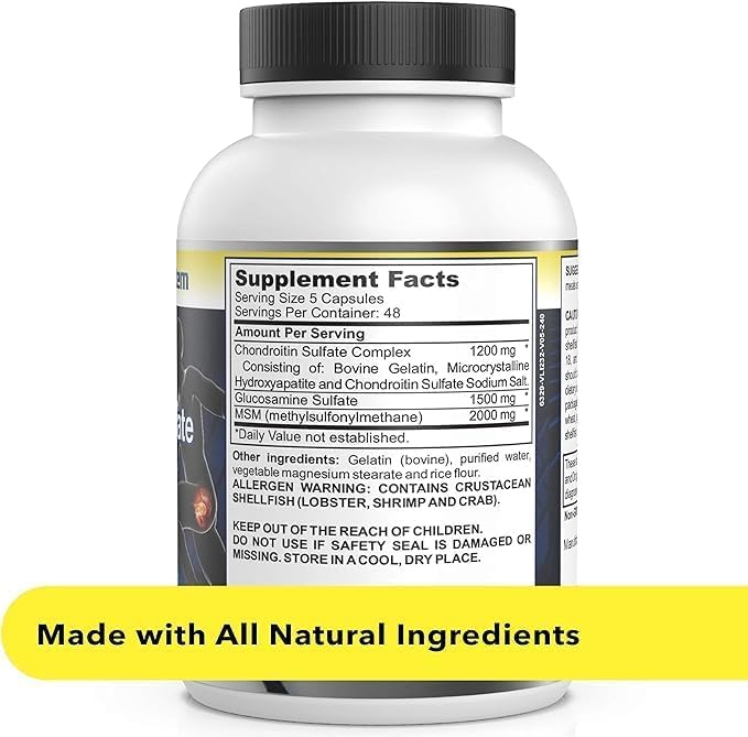 Flacon Healthy Joints System avec capsules à côté