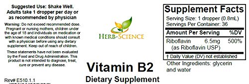 Flacon Herb-Science B2 Liquide avec fruits