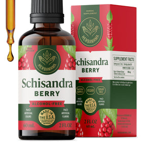 Flacon HERBAMAMA Baies de Schisandra 500 mg vue de face