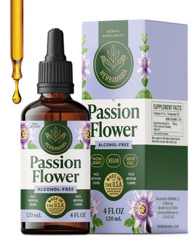 Flacon HERBAMAMA Extrait de Fleur de Passion 500 mg vue de face