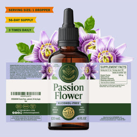 Flacon HERBAMAMA Extrait de Fleur de Passion avec des ingrédients naturels