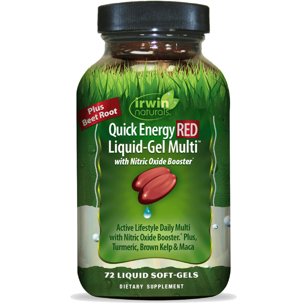 Flacon Irwin Naturals Multivitamines Actives Quick Energy 313g