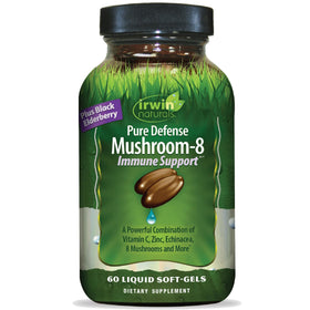 Flacon Irwin Naturals Pure Defense Champignon-8 322g vue avant