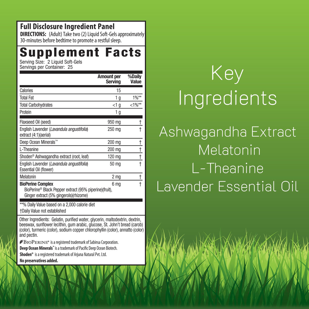 Flacon Irwin Naturals Sommeil PM avec gélules