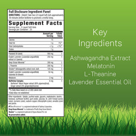 Flacon Irwin Naturals Sommeil PM avec gélules