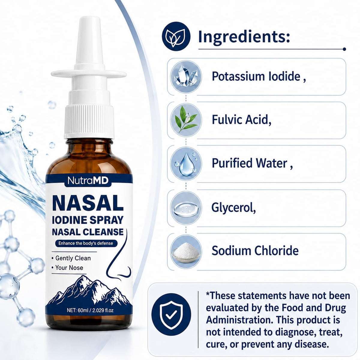 Flacon LANZF 60 ml dans une trousse de toilette