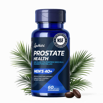 Flacon LincNutri Complément Alimentaire Prostate 60 gélules