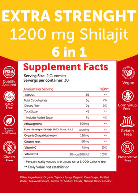 Flacon Lunakai avec 60 gummies, vegan et non-OGM
