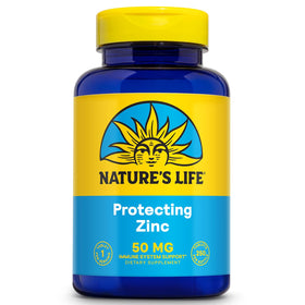 Flacon Nature's Life Zinc Protecteur 50mg avec 250 comprimés