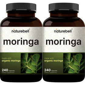 Flacon NatureBell Moringa 480 capsules vue de face