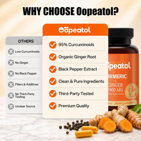Flacon Oopeatol avec étiquette détaillée