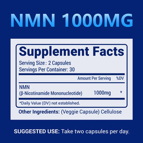 Flacon opaque de CFUKING NMN 1000mg