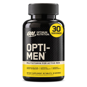 Flacon Optimum Nutrition Opti-Men avec 90 comprimés multivitaminés