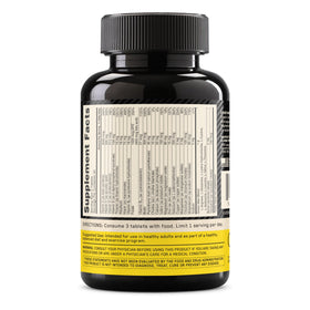 Flacon Optimum Nutrition Opti-Men avec étiquette visible