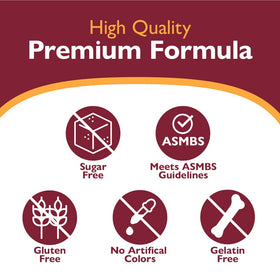 Flacon ouvert avec capsules de multivitamine Multi-Complete sur une table