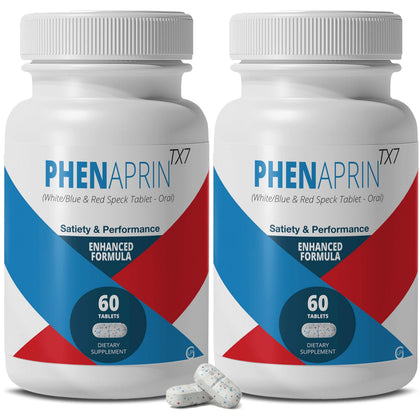 Flacon PhenAprin TX7 avec 120 comprimés pour gestion du poids