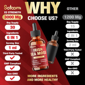 Flacon Satoomi 6en1 sur un fond neutre